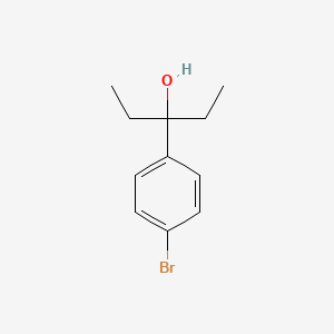3-(4-Bromophenyl)pentan-3-ol