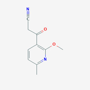 3-(2-Methoxy-6-methyl-pyridin-3-yl)-3-oxo-propionitrile