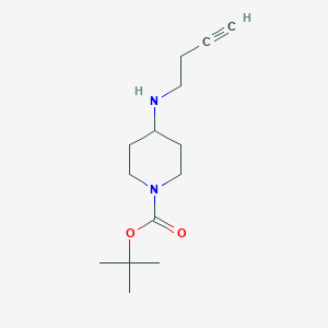 Tert-butyl 4-(but-3-ynylamino)piperidine-1-carboxylate