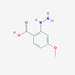 2-Hydrazinyl-4-methoxybenzoic acid