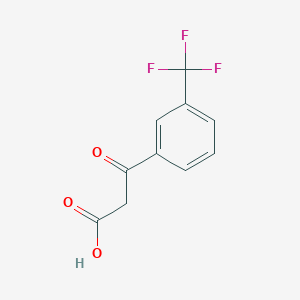 Benzenepropanoic acid, beta-oxo-3-(trifluoromethyl)-