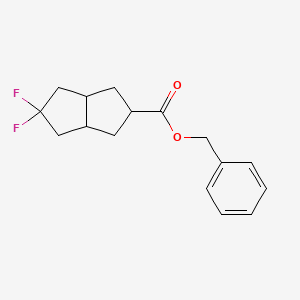 Benzyl 5,5-difluorooctahydropentalene-2-carboxylate