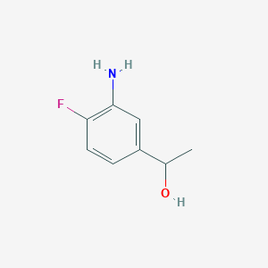 1-(3-Amino-4-fluorophenyl)ethanol