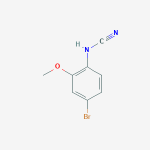 (4-Bromo-2-methoxyphenyl)cyanamide