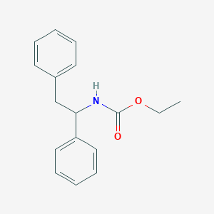 ethyl N-(1,2-diphenylethyl)carbamate