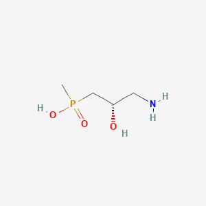 ((2S)-3-Amino-2-hydroxypropyl)(methyl)phosphinic acid