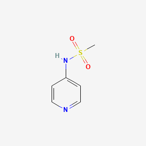 molecular formula C6H8N2O2S B8697763 Methanesulfonamide, N-4-pyridinyl- CAS No. 109233-77-4