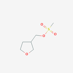 molecular formula C6H12O4S B8697780 (Tetrahydrofuran-3-yl)methyl methanesulfonate 