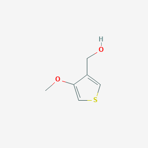 molecular formula C6H8O2S B8697811 (4-Methoxythiophen-3-yl)methanol 