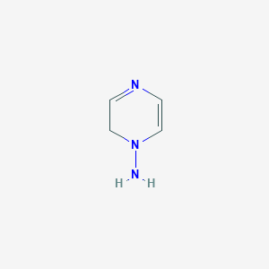 molecular formula C4H7N3 B8697830 4-Aminopyrazine 