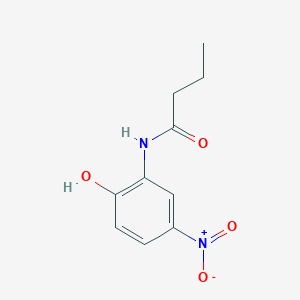 N-(2-hydroxy-5-nitrophenyl)butanamide