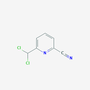 6-(Dichloromethyl)pyridine-2-carbonitrile