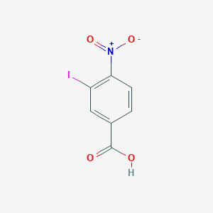 molecular formula C7H4INO4 B8697895 3-Iodo-4-nitrobenzoic acid 