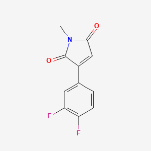 3-(3,4-difluorophenyl)-1-methyl-1H-pyrrole-2,5-dione