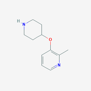 2-Methyl-3-(piperidin-4-yloxy)pyridine