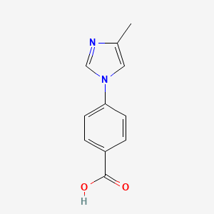 4-(4-methyl-1H-imidazol-1-yl)benzoic acid