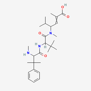 molecular formula C27H43N3O4 B8697969 Hti-286;spa-110 