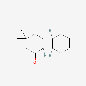 B8697971 1(2H)-Biphenylenone, decahydro-3,3,4a-trimethyl- CAS No. 63449-97-8