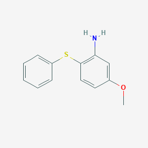 Benzenamine,5-methoxy-2-(phenylthio)-