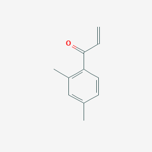 molecular formula C11H12O B8697990 2,4-Dimethyl-1-acryloylbenzene 