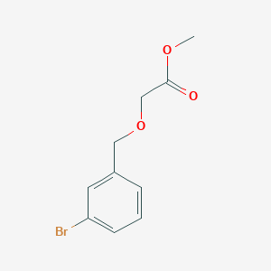molecular formula C10H11BrO3 B8698105 Methyl [(3-bromobenzyl)oxy]acetate 