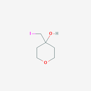 4-(iodomethyl)tetrahydro-2H-pyran-4-ol