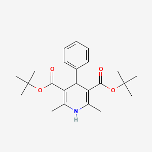 Di-t-butyl 2,6-dimethyl-4-phenyl-1,4-dihydropyridine-3,5-dicarboxylate