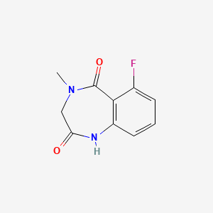 6-Fluoro-4-methyl-3,4-dihydro-1H-1,4-benzodiazepine-2,5-dione