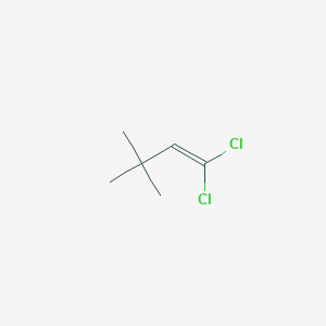 molecular formula C6H10Cl2 B8698511 1,1-Dichloro-3,3-dimethyl-1-butene CAS No. 32363-94-3