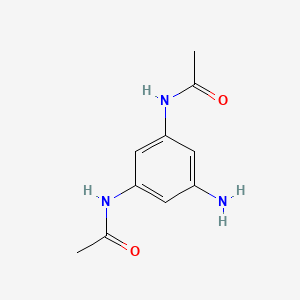 molecular formula C10H13N3O2 B8698576 N-(3-acetamido-5-aminophenyl)acetamide CAS No. 42380-40-5