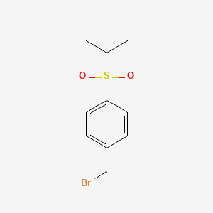 1-(Bromomethyl)-4-(propane-2-sulfonyl)benzene