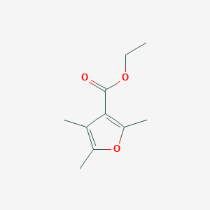 molecular formula C10H14O3 B8698884 Ethyl 2,4,5-trimethylfuran-3-carboxylate CAS No. 62664-62-4
