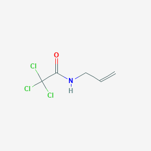 molecular formula C5H6Cl3NO B8698955 N-Allyltrichloroacetamide 