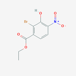 Ethyl 2-bromo-3-hydroxy-4-nitrobenzoate