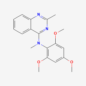 N,2-dimethyl-N-(2,4,6-trimethoxyphenyl)quinazolin-4-amine