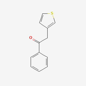 1-Phenyl-2-(thiophen-3-yl)ethanone