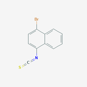 molecular formula C11H6BrNS B8699141 1-Bromo-4-isothiocyanatonaphthalene 