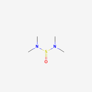 molecular formula C4H12N2OS B8699163 Sulfurous diamide, tetramethyl- CAS No. 3768-60-3