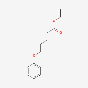 molecular formula C13H18O3 B8699182 Ethyl 5-phenoxypentanoate CAS No. 69687-95-2