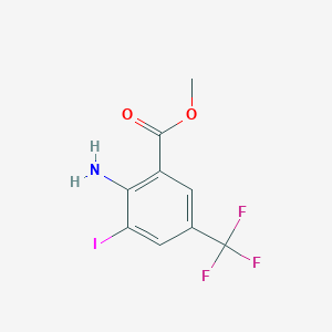 Methyl 2-amino-3-iodo-5-(trifluoromethyl)benzoate