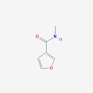 molecular formula C6H7NO2 B8699345 N-methylfuran-3-carboxamide 