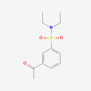 3-acetyl-N,N-diethylbenzenesulfonamide