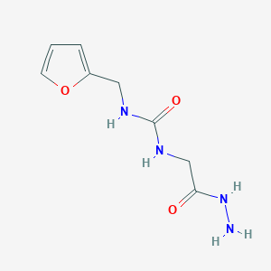 N-(2-furylmethyl)-N'-(2-hydrazino-2-oxoethyl)urea