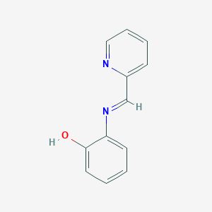 Phenol, 2-[(2-pyridinylmethylene)amino]-