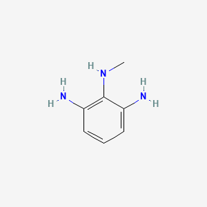molecular formula C7H11N3 B8699664 N2-Methylbenzene-1,2,3-triamine 