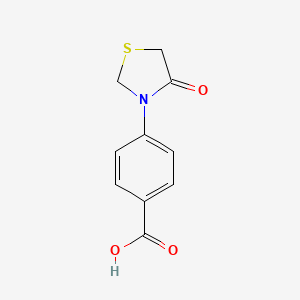 4-(4-Oxothiazolidin-3-yl)benzoic acid