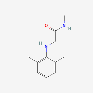 molecular formula C11H16N2O B8699731 2,6-Dimethylanilinoacetic acid methyl amide CAS No. 55882-98-9