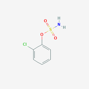 molecular formula C6H6ClNO3S B8699735 2-Chlorophenyl sulfamate 