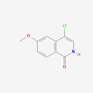 4-chloro-6-methoxyisoquinolin-1(2H)-one