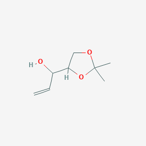 1-(2,2-Dimethyl-1,3-dioxolan-4-yl)prop-2-en-1-ol